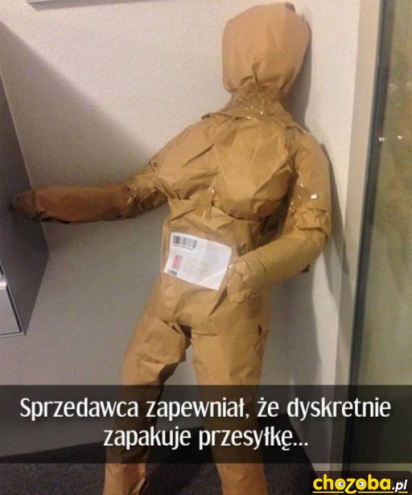 Dyskretnie zapakowane