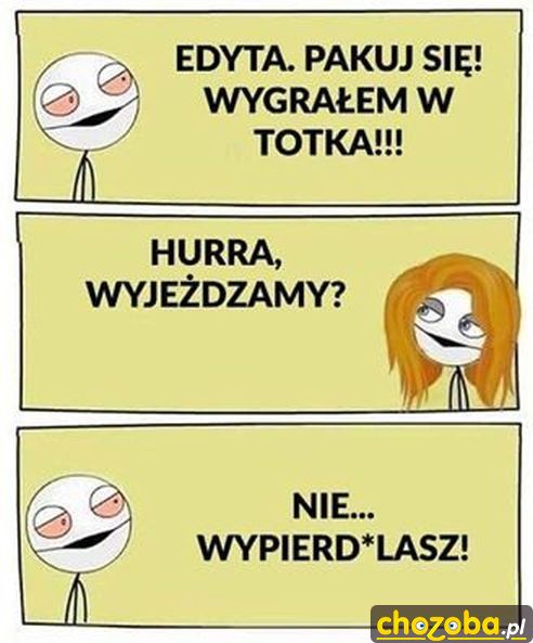 Wygrałem w totka