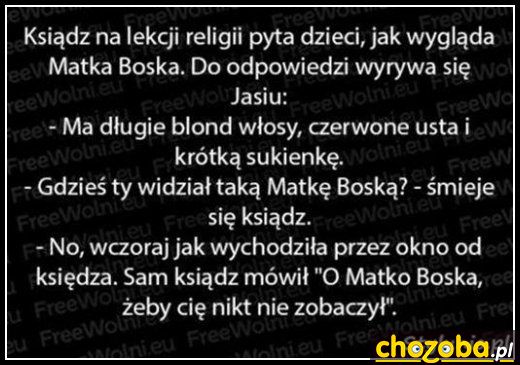 Jak wygląda Matka Boska