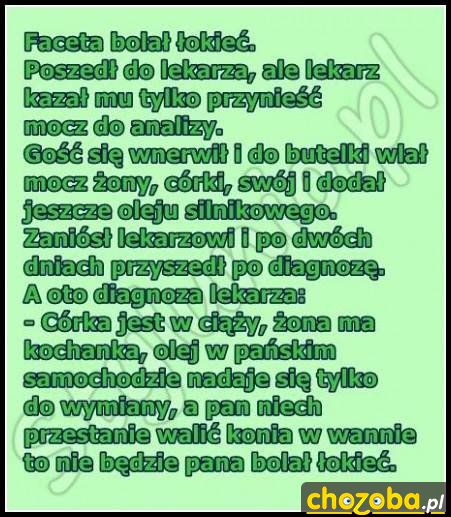Wkurzony pacjent