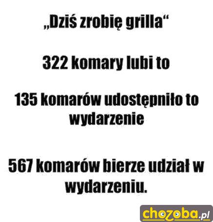 Dziś zrobię grilla