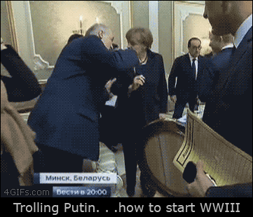 Wkurzanie Putina