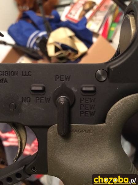 Pew pew - no pew