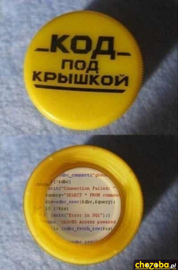 Kod pod nakrętką