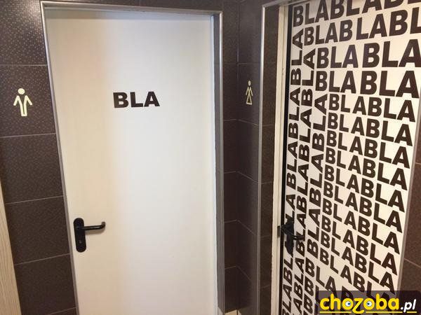 WC damskie i męskie