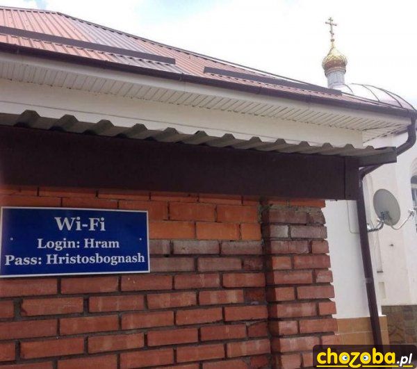 Hasło do wi-fi