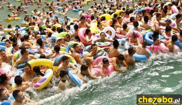 W Chinach na plaży