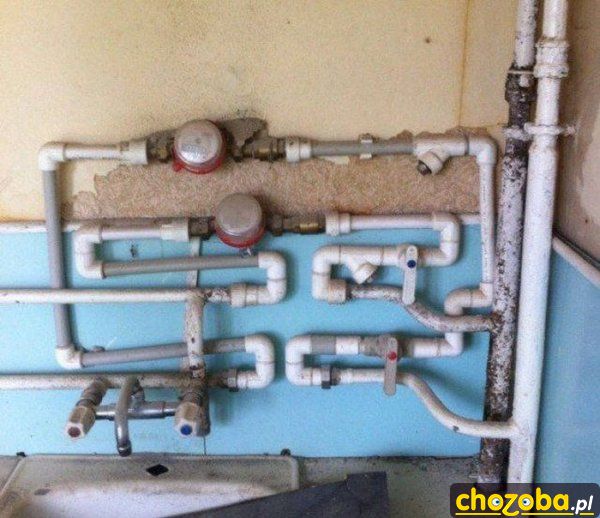 Mistrz hydrauliki tu był