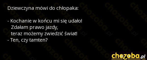 Zwiedzić świat