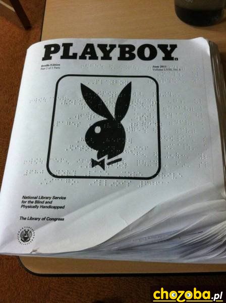 Playboy dla niewidomych