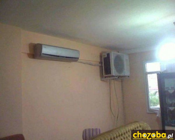 Spec klimę montował