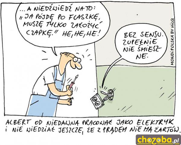 Z prądem nie ma żartów