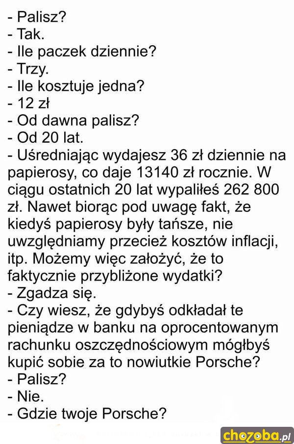 Rozmowa z palaczem