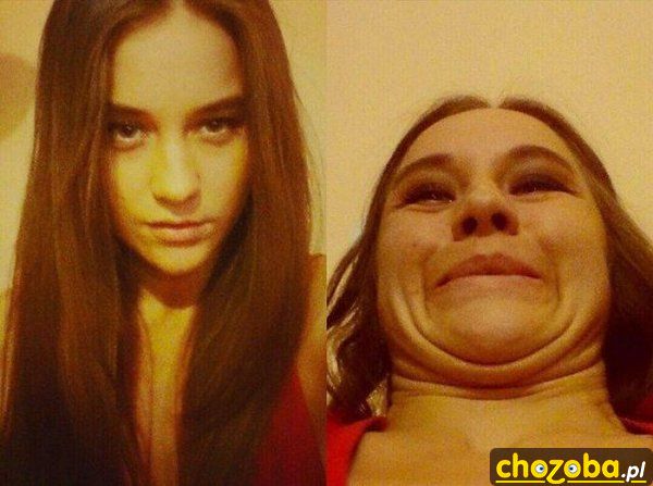 Kobieta o dwóch twarzach