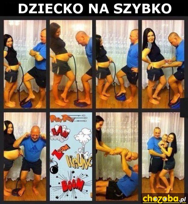 Dziecko na szybko