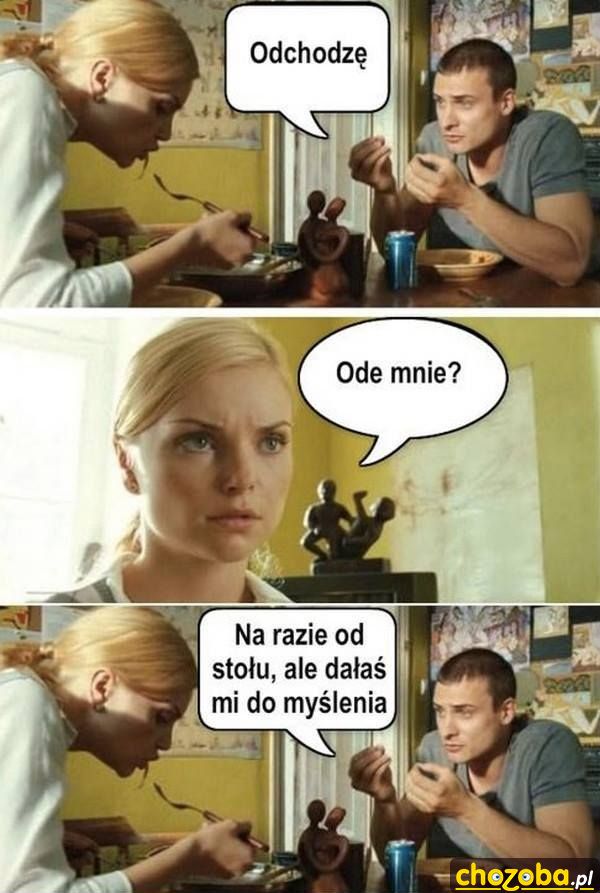 Odchodzę!