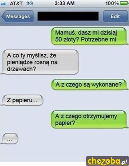 Pieniądze rosną na drzewach