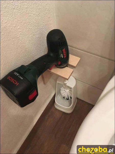 Elektryczna szczotka do kibla