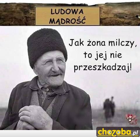 Ludowa mądrość 