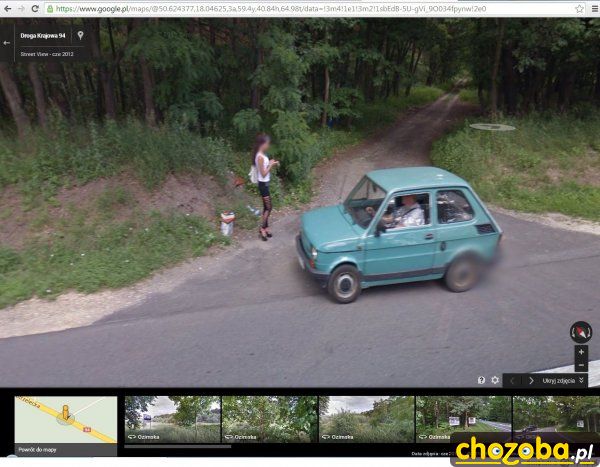 Google maps i tirówka