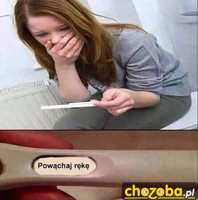 Powąchaj rękę