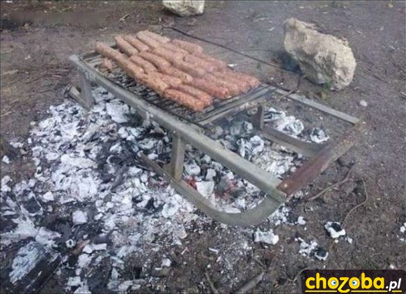 Grill na sankach