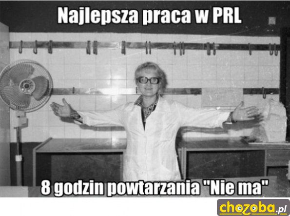 Najlepsza praca w PRL