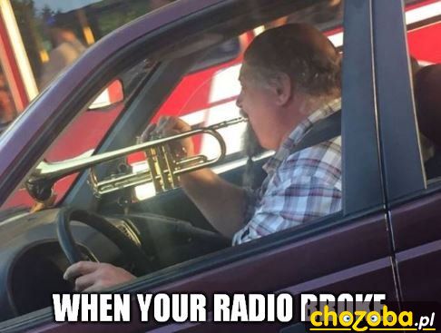 Gdy masz zepsute radio