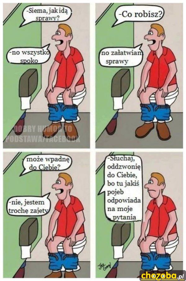 Rozmowa w kiblu
