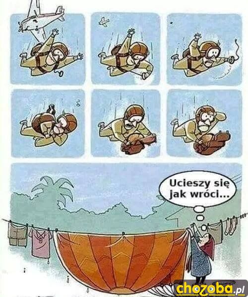 Ucieszy się jak wróci