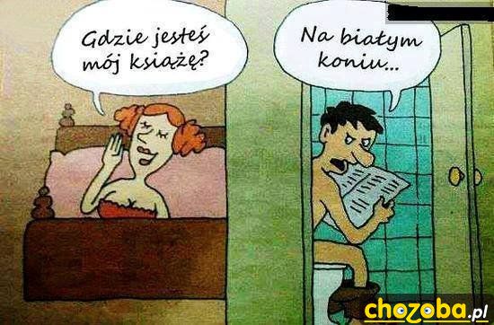 Książę na białym koniu