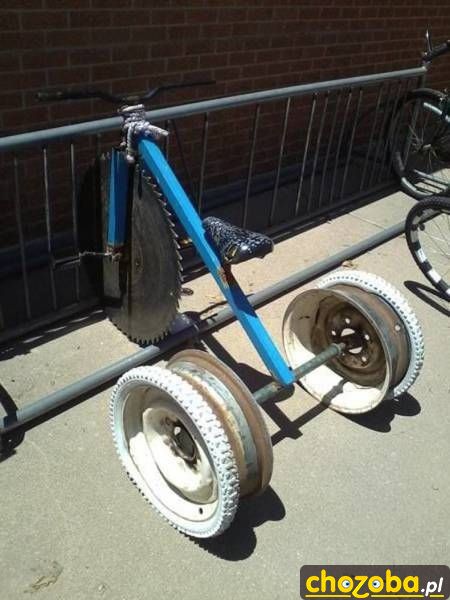 Rower z tartaku