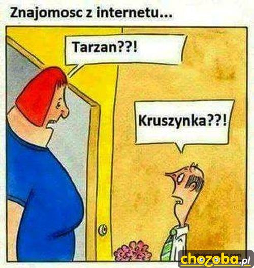 Znajomość z internetu