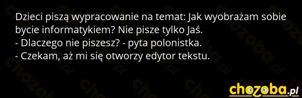 Bycie informatykiem