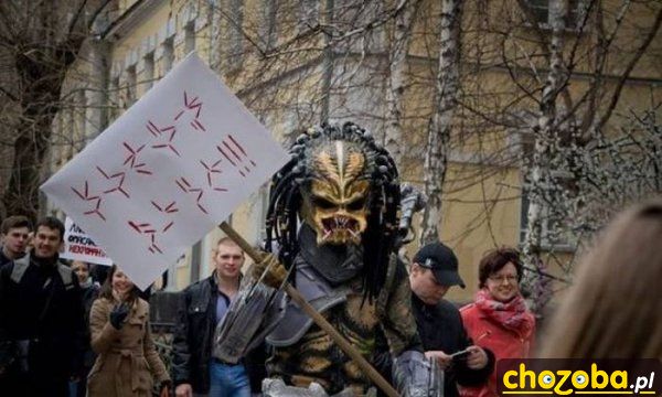Predator na strajku