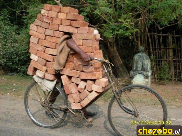 Transport cegieł