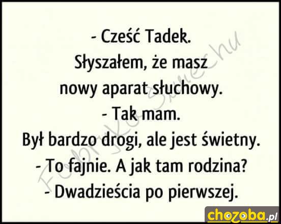Nowy aparat słuchowy