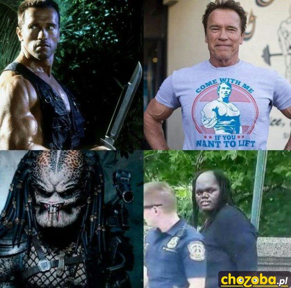 Arnold i Predator po latach