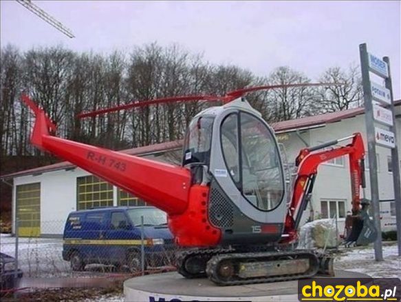 Koparko-Helikopter