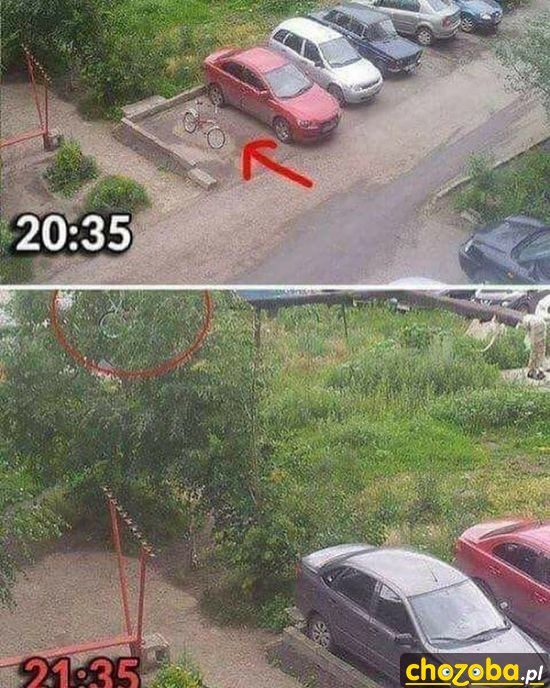 Tymczasem na parkingu