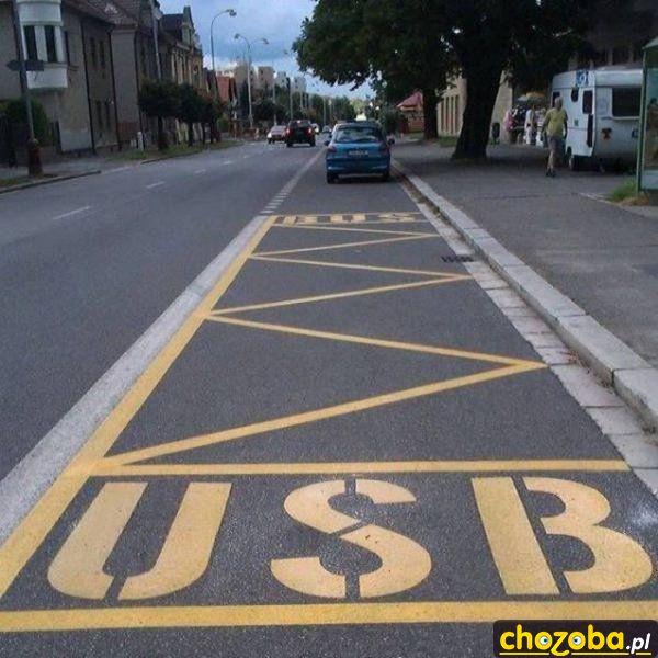 Miejsce na USB