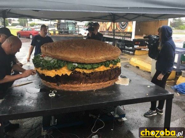 Big hamburger