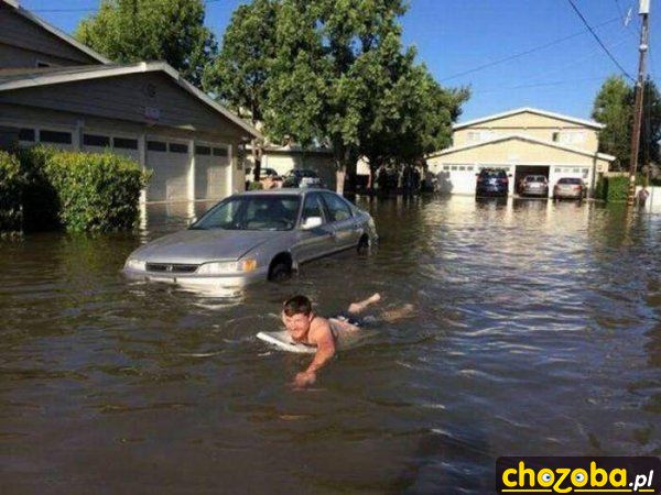 Jezioro przed domem