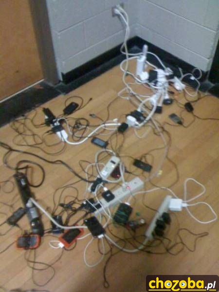 Ładowanie telefonów