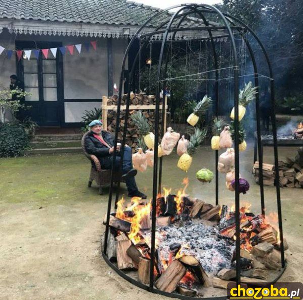Duży grill