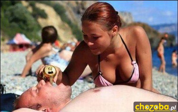 Na plaży