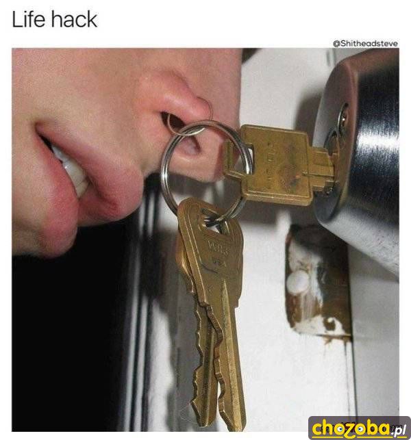 Life Hack - nie zgubisz kluczy