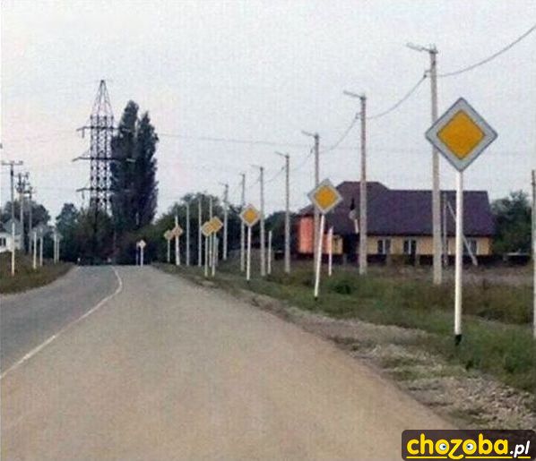 Gdybyś nie był pewny czy masz pierwszeństwo