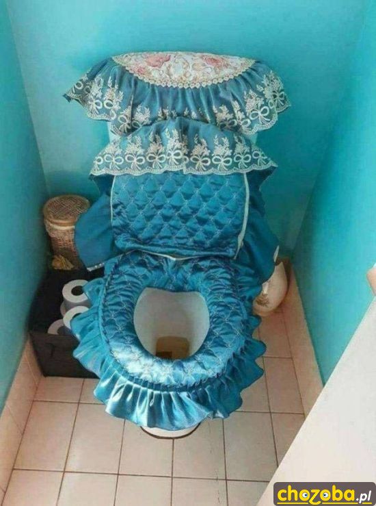 Zdobiony kibel