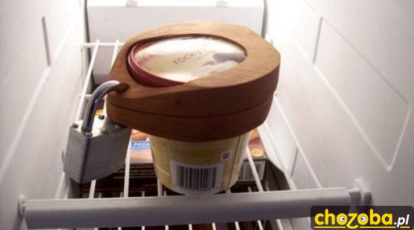 Lody zabezpieczone